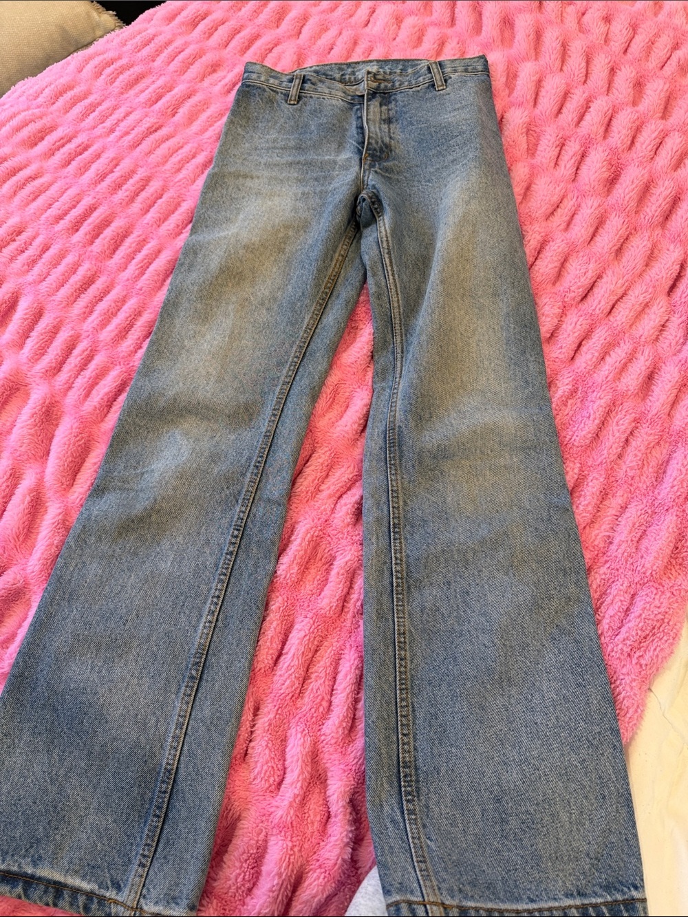 J. Galt Classic High-Rise Flared Women’s Jeans in Denim Blue